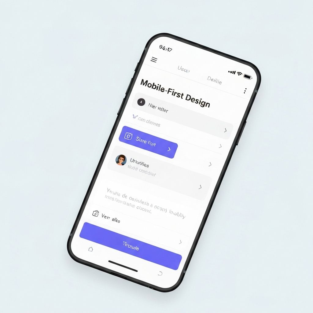 Mobile-First Design: Best Practices